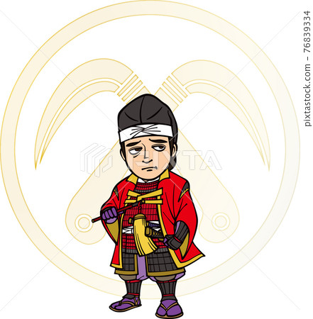 Hideaki Kobayakawa still worried even when armed [Family crest] 76839334