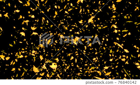 Ginkgo leaves Ginkgo autumn leaves dancing CG background wallpaper Ginkgo leaves Ginkgo autumn leaves dancing CG background wallpaper 76840142