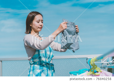 家庭主婦的洗 76840258