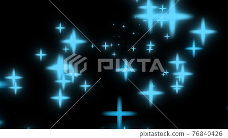 十字閃光十字星CG背景壁紙 76840426