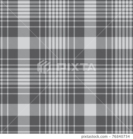 Black and White Ombre Plaid textured seamless pattern suitable for fashion textiles and graphics 76840734