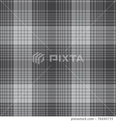 Black and White Ombre Plaid textured seamless pattern suitable for fashion textiles and graphics 76840735
