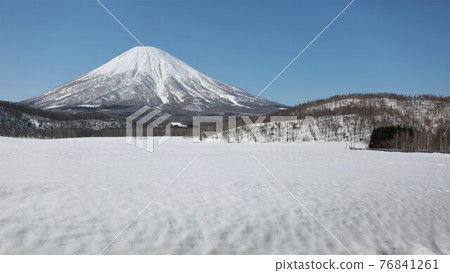 Mt Yotei in snow Mt Yotei in snow 76841261