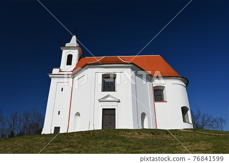 Beautiful old chapel of St. Anthony. Dolni Kounice Czech Republic 76841599