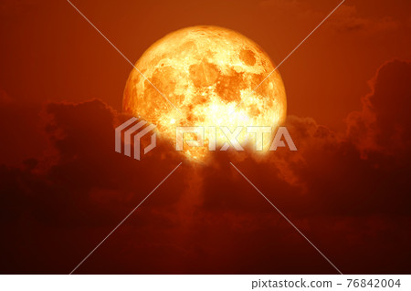 super milk blood moon rise back blur dark cloud on the night sky super milk blood moon rise back blur dark cloud on the night sky 76842004