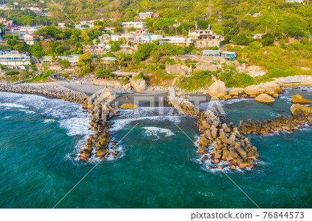 Taiwan Kaohsiung Chaishan Fishing Port Taiwan Kaohsiung Chaishan Fishing Port 76844573