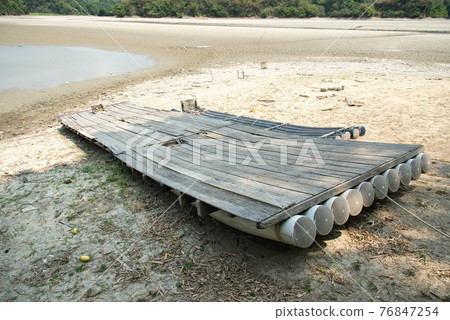 Drought Water Shortage Tainan Wushantou Lake of Dreams Drought Taiwan Tainan 干ばつ 76847254