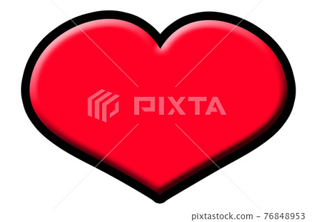 柔軟立體心紅 柔軟立體心紅 76848953