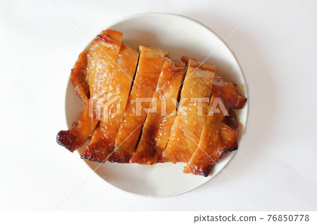 Cut teriyaki chicken 76850778