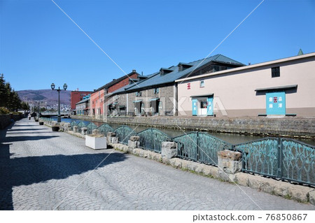 小樽運河(北海道小樽市) 小樽運河(北海道小樽市) 76850867