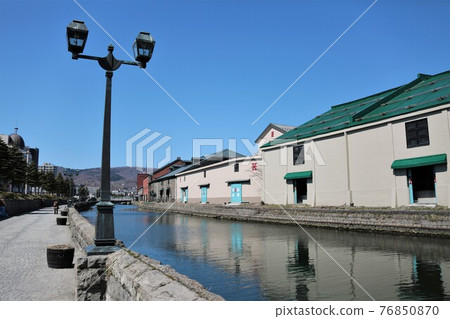 小樽運河(北海道小樽市) 小樽運河(北海道小樽市) 76850870