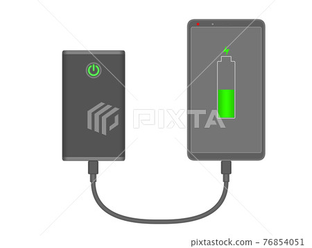Smartphone charging Smartphone charging 76854051