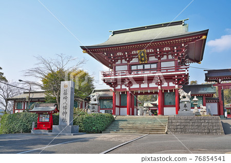 [Shinozaki Hachiman Shrine] Shinozaki, Kokurakita-ku, Kitakyushu City, Fukuoka Prefecture 76854541
