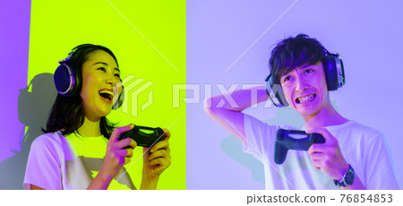 Esports live event game tournament [group photo] 76854853