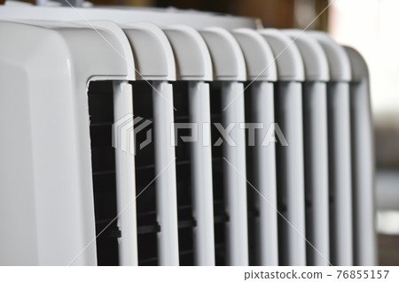 Air cooler radiator air conditioner with air flaps 76855157