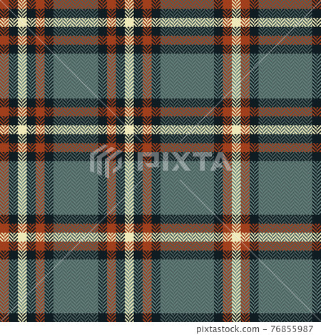 Tartan seamless pattern checkered scottish texture. Classic print. 76855987