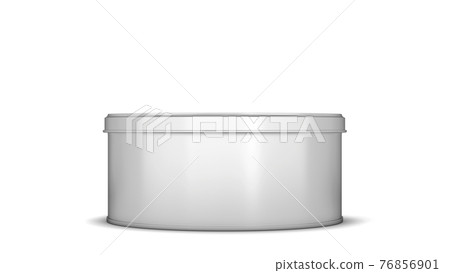 Blank tin can metal container for food or cosmetic 76856901