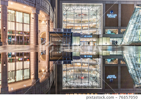北海道札幌站 JR Reflection JR Tower Sightseeing Spot Date City Landscape Night View 北海道札幌站 JR Reflection JR Tower Sightseeing Spot Date City Landscape Night View 76857050