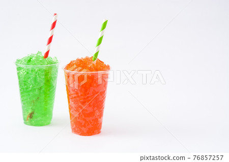 Colorful summer isolated on white background Colorful summer isolated on white background 76857257