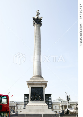 Nelson's Column in Trafalgar Square London 76859247