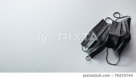 Surgical face mask. Coronavirus protection. Covid-19 protection mask. 76859744