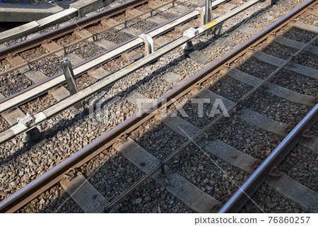 Railway tracks Railway tracks 76860257