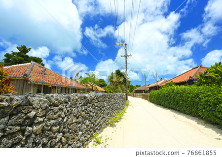 沖繩竹富島的原始風光 76861855