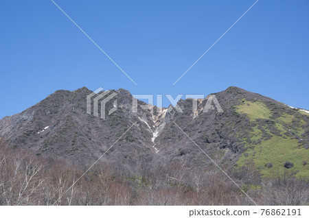 櫪木縣那須山脈的風景（朝日山） 76862191