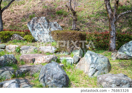 Satoyama Spring Suzumegawa Sabo Dam Lake Lakeside 76863326