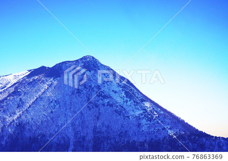 從北海道春天的Sodakedai看到的Oakandake 76863369