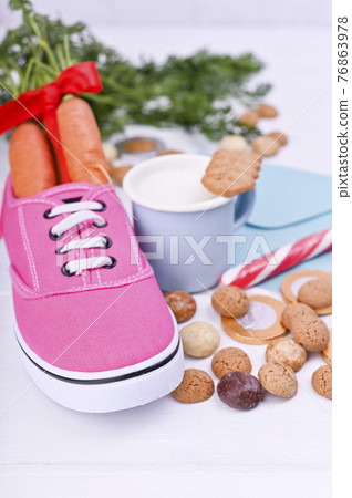 Traditional Dutch holiday for children Sinterklaas. Winter holidays in Europe and the Netherlands Traditional Dutch holiday for children Sinterklaas. Winter holidays in Europe and the Netherlands 76863978