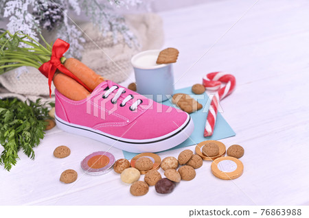 Traditional Dutch holiday for children Sinterklaas. Winter holidays in Europe and the Netherlands Traditional Dutch holiday for children Sinterklaas. Winter holidays in Europe and the Netherlands 76863988