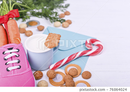 Traditional Dutch holiday for children Sinterklaas. Winter holidays in Europe and the Netherlands Traditional Dutch holiday for children Sinterklaas. Winter holidays in Europe and the Netherlands 76864024