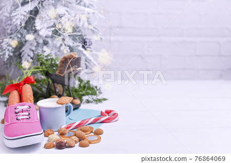 Traditional Dutch holiday for children Sinterklaas. Winter holidays in Europe and the Netherlands Traditional Dutch holiday for children Sinterklaas. Winter holidays in Europe and the Netherlands 76864069