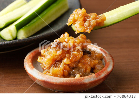 Cucumber and Kanayamaji miso 76864318