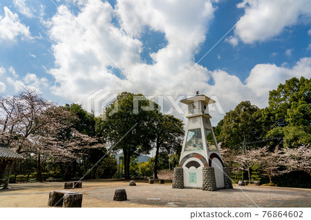 山口縣岩國市岩國條索道山町站鐘樓 76864602