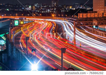 《Tokyo》 Traffic logistics image ・ Tomei Expressway 《Near Tokyo Interchange》 《Tokyo》 Traffic logistics image ・ Tomei Expressway 《Near Tokyo Interchange》 76866282