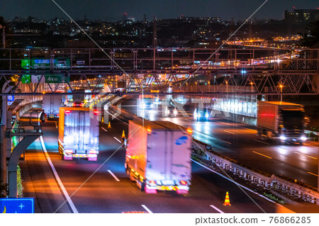 《Tokyo》 Traffic logistics image ・ Tomei Expressway 《Near Tokyo Interchange》 76866285