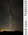 Summer Milky Way and Perseids Meteor Shower 76866299