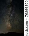 Summer Milky Way and Perseids Meteor Shower 76866300