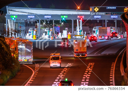 《Kanagawa Prefecture》 Transportation image, Tomei Expressway 《Tokyo Toll Gate》 76866334
