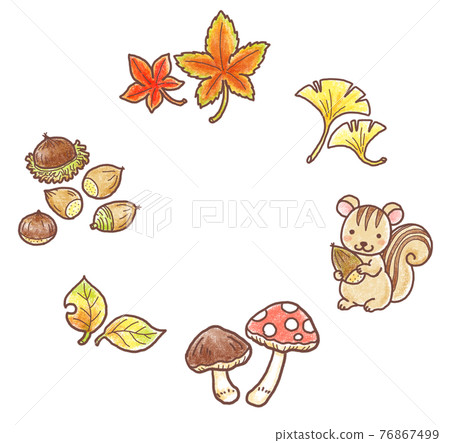 November Seasonal Events Illustration Set | Autumn Leaves, Squirrels, Acorns, Autumn, Childcare, Annual Series, Hand-Drawn Materials November Seasonal Events Illustration Set | Autumn Leaves, Squirrels, Acorns, Autumn, Childcare, Annual Series, Hand-Drawn Materials 76867499