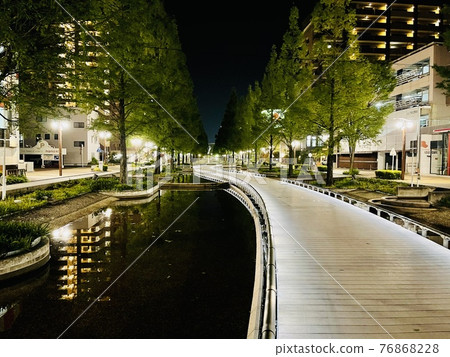 夜晚的濱松表演街 夜晚的濱松表演街 76868228
