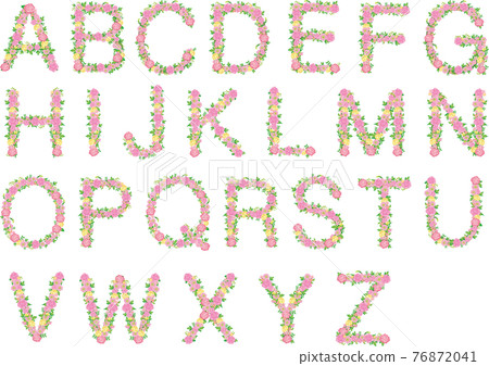 字母花字母 字母花字母 76872041