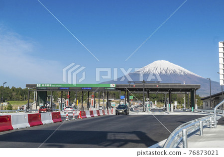 2021年4月10日開通的新東名高速公路新御殿場IC 76873021