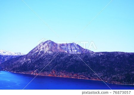 北海道春季的瑪舒湖和瑪舒湖 76873057