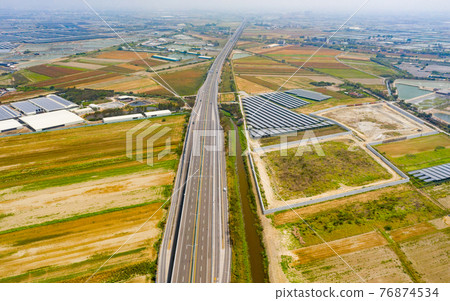 臺灣台南學甲鎮農村景觀Taiwan tainan rural landscape 臺灣台南學甲鎮農村景觀Taiwan tainan rural landscape 76874534