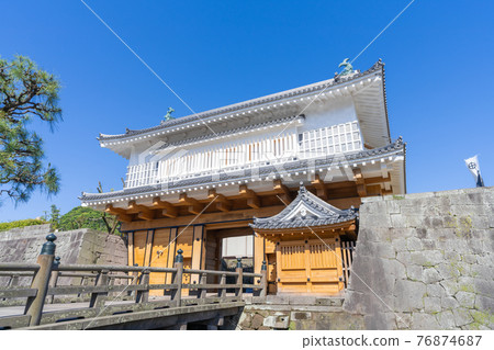 Kagoshima Castle (Tsurumaru Castle) and Kagoshima Prefectural Historical Materials Center Reimeikan Kagoshima Castle (Tsurumaru Castle) and Kagoshima Prefectural Historical Materials Center Reimeikan 76874687