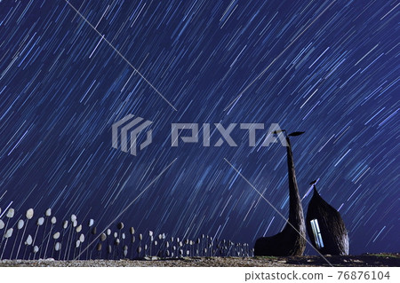 Milky Way Coastal Coast Taitung Taiwan Milky Way Coastal Coast Taitung Taiwan 76876104