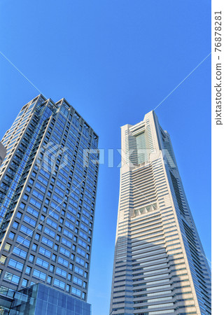 Yokohama cityscape Landmark Tower Yokohama cityscape Landmark Tower 76878281